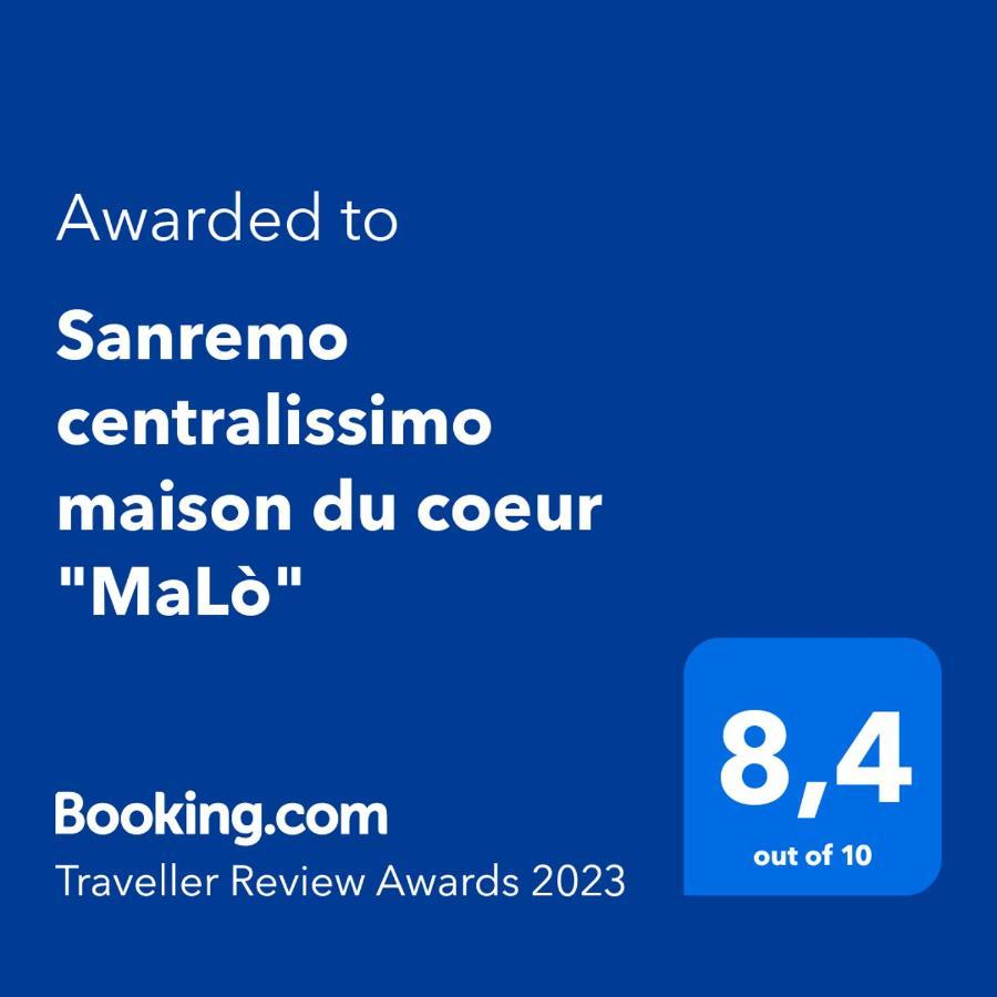 Sanremo Centralissimo Maison Du Coeur "Malo"公寓 外观 照片